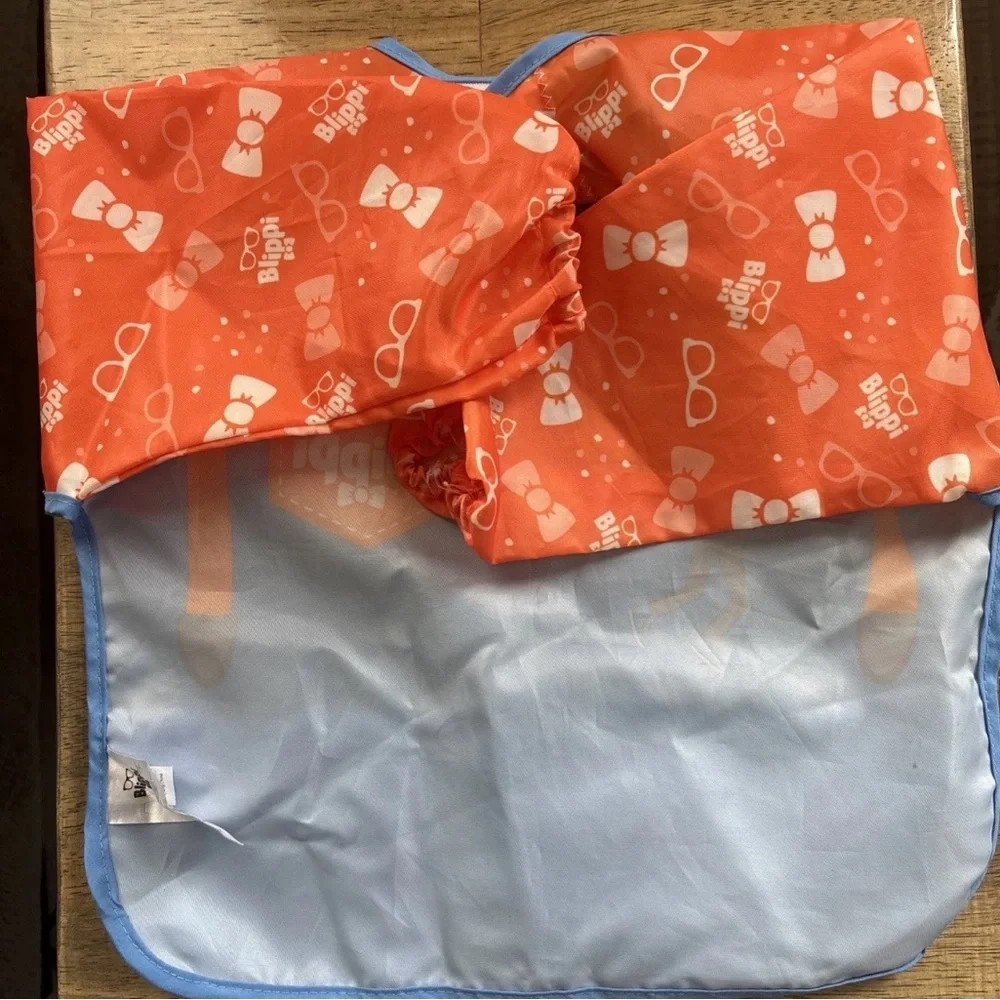 Blippi Waterproof Art Smock - Blue & Orange